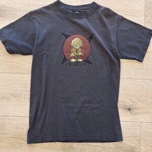 Vintage Metallica Cartoon‎ Tee Small / Giant Tag Rare Band Shirt